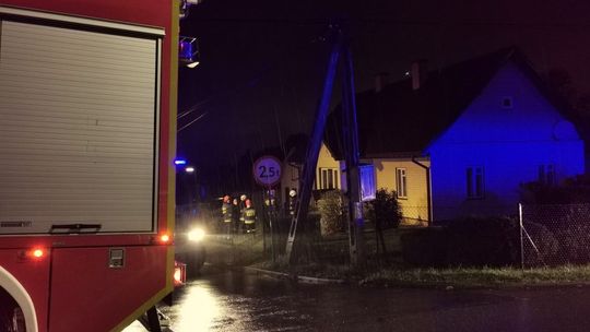 Tylko szybka akcja gaśnicza zapobiegła rozprzestrzenieniu się pożaru