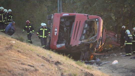 Ubezpieczyciel pielgrzymki uruchamia pomoc po wypadku autokaru na Węgrzech