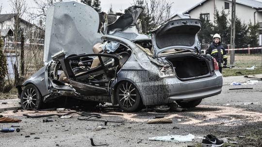 Umorzenie postępowania wobec sprawcy wypadku w Krościenku Wyżnym