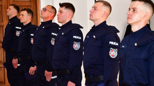 Uroczyste ślubowanie. Nowi funkcjonariusze w szeregach podkarpackiej Policji