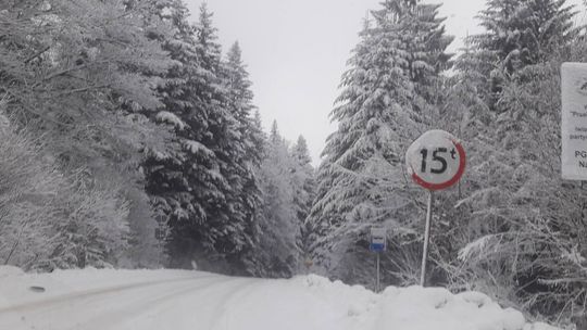 Uwaga! Intensywne opady śniegu. Będą zamiecie