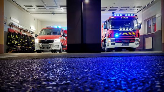 W OSP Bratkówka duże zmiany. W remizie zaparkował nowy MAN