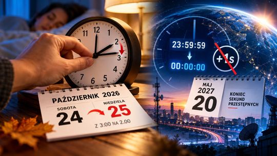 Cofamy zegarki. A w 2027 r. czeka nas prawdziwa rewolucja z czasem