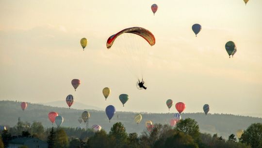 Widowiskowe popołudnie z balonami