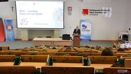 Wiedza kluczem do profilaktyki. Konferencja o HPV w krośnieńskiej uczelni
