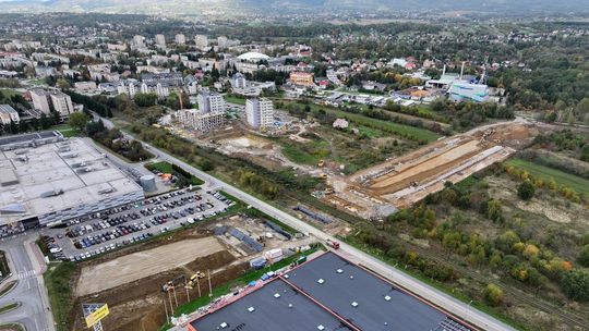 Wielki plac budowy obok galerii VIVO [ZOBACZ ZDJĘCIA]