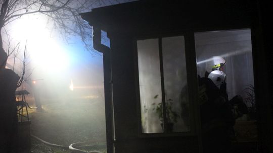 WIETRZNO: Pożar w domu. W środku była niepełnosprawna kobieta