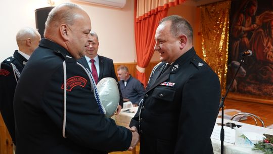 Wigilijne spotkanie strażaków z gminy Jedlicze