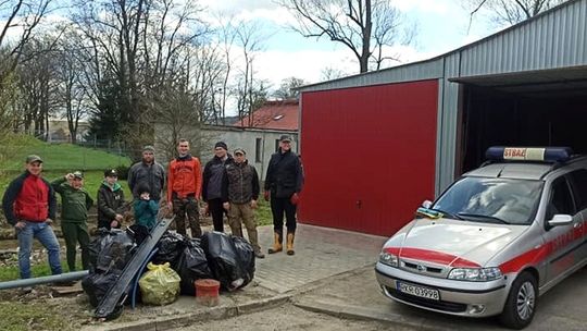 Wiosenna akcja sprzątania w gminie Rymanów