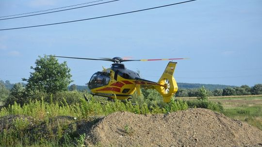 WOJASZÓWKA: Wypadek pijanego rowerzysty