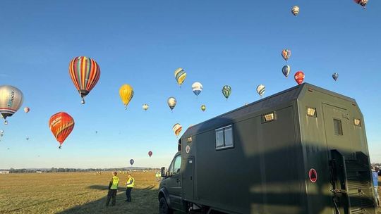 Wojsko zabezpiecza meteorologicznie Balonowe Mistrzostwa Świata w Krośnie