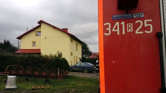 WRÓBLIK SZLACHECKI: Pożar w budynku mieszkalnym