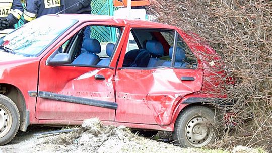 Wrocanka: Zderzenie samochodów na skrzyżowaniu