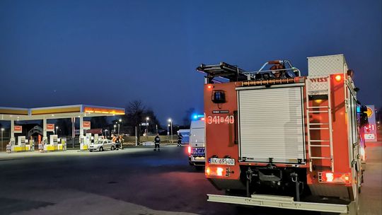 ? Wyciek gazu na jednej ze stacji paliw przy Zręcińskiej [Komentarz: Shell]