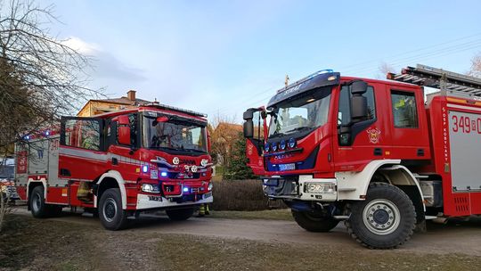 Wyczuwalny zapach gazu na terenie jednego z domostw w Poraju