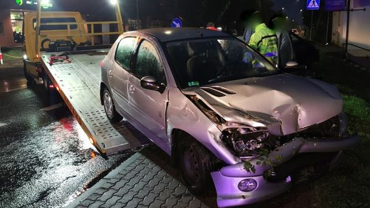 Wymusił pierwszeństwo i był pijany. Zdarzenie na Krakowskiej