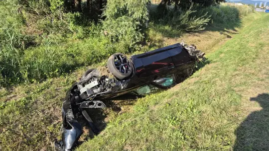 Wypadek na trasie Sanok - Krosno. Trzy osoby w szpitalu