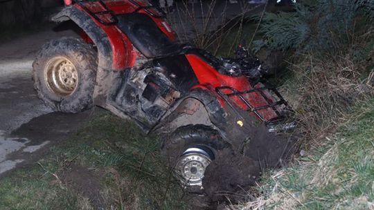 Wypadek quada w Posadzie Górnej. Pomocy wymagało dwóch mężczyzn [AKTUALIZACJA]