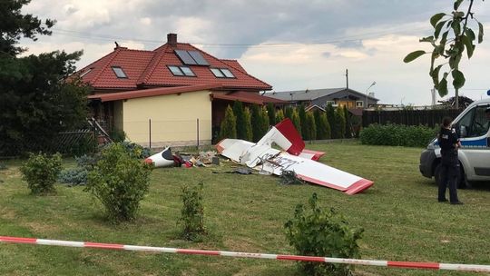Wypadek szybowca przy lotnisku w Krośnie. Akcja ratunkowa