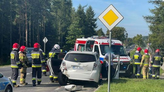 ? Wypadek w Iwoniczu na DK28
