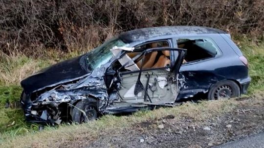 ? Wypadek w Szebniach. Droga krajowa 28 zablokowana
