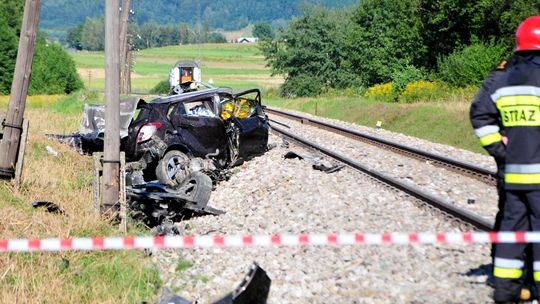 Wypadki na przejazdach kolejowych na Podkarpaciu w 2020 roku: 10 wypadków i 4 ofiary śmiertelne