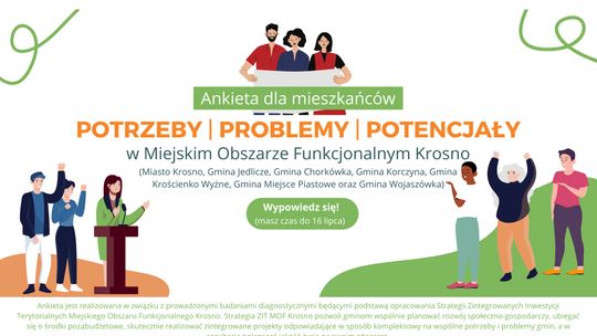 Wypełnij ankietę, która pomoże opracować Strategię Zintegrowanych Inwestycji Terytorialnych Miejskiego Obszaru Funkcjonalnego