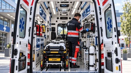 Wyposażenie Ambulansach - Co znajduje się w karetce?