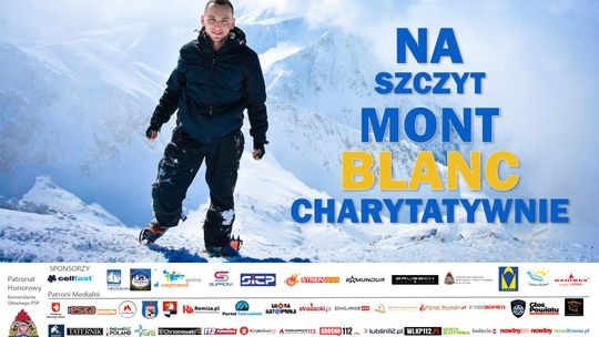 Wyprawa strażaków na Dach Europy w szczytnym celu