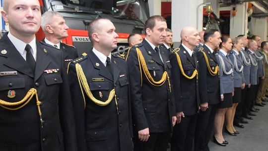 Wyróżnienia dla funkcjonariuszy Policji i Straży Pożarnej z Krosna