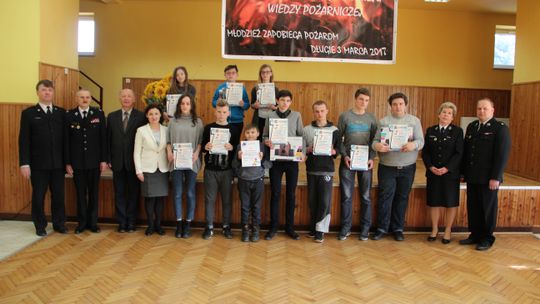 XXXIV Eliminacje Gminne Ogólnopolskiego Turnieju Wiedzy Pożarniczej „Młodzież Zapobiega Pożarom”