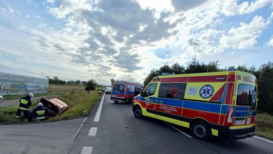 ? Zablokowana DK28 w Rymanowie. Kolejny wypadek /AKTUALIZACJA