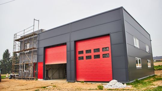 Zaglądamy na budowę kolejnej remizy w Gminie Jedlicze