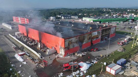 Zakończyły się oględziny Merkury Market po pożarze