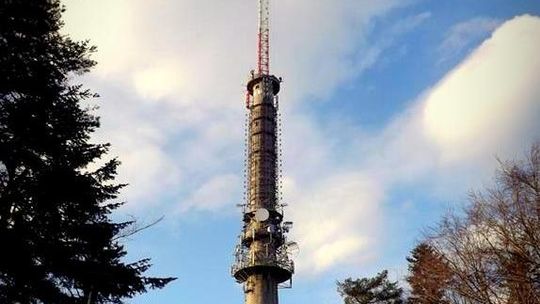 Zakończyły się prace modernizacyjne wieży radiowo - telewizyjnej na Suchej Górze