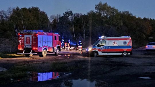 Zalesie. Nieprzytomny mężczyzna w samochodzie [Aktualizacja: zgon]