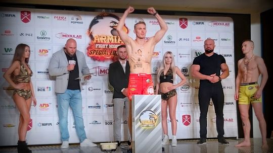 Zawodowy strażak z Leśniówki w sobotę stoczy walkę podczas Armia Fight Night [AKTUALIZACJA]