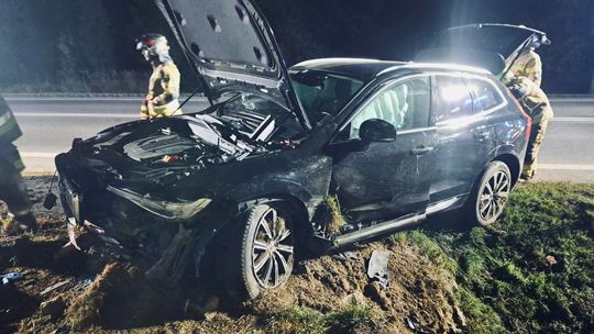 Zdarzenie drogowe na DK19 w Tylawie