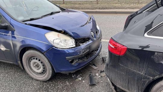 Zdarzenie drogowe na DK28 w Krośnie