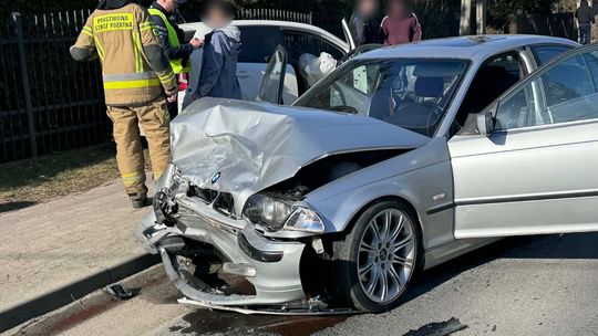 Zdarzenie drogowe na Żółkiewskiego