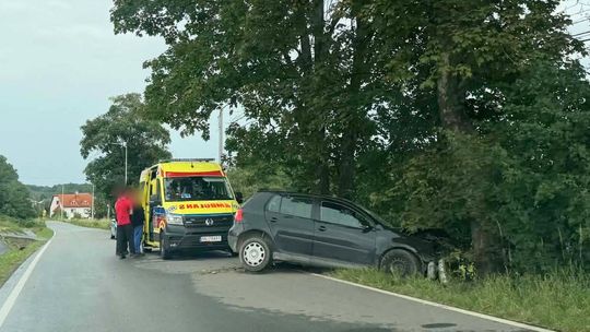 Zdarzenie drogowe w Piotrówce