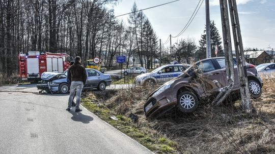 Zdarzenie drogowe w Potoku