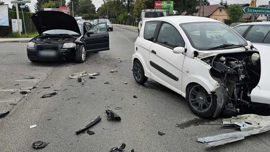 Zdarzenie drogowe w Świerzowej Polskiej