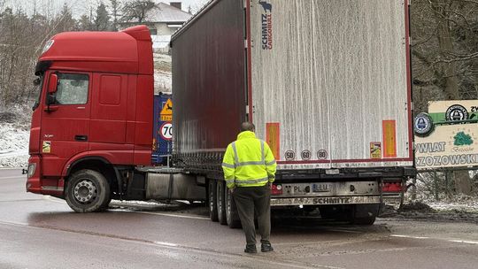Zdarzenie drogowe w Woli Komborskiej