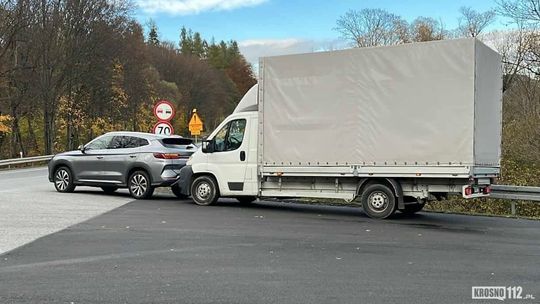 Zderzenie dwóch pojazdów na DK19 w Tylawie