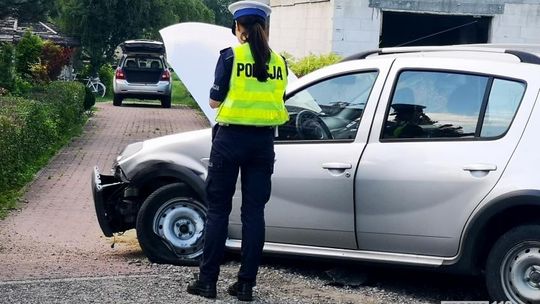 Zderzenie dwóch pojazdów na ul. Suchodolskiej