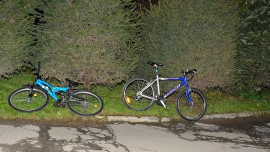 Zderzenie rowerzystów na Malinowej Górze