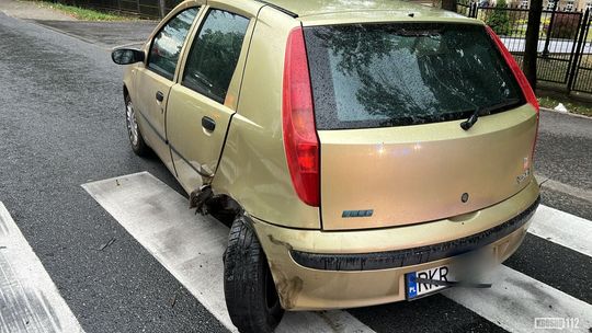 Zderzenie samochodów na DK28 w Miejscu Piastowym