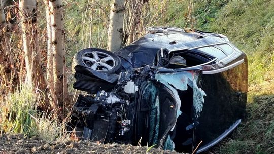 ? Zderzenie trzech pojazdów na DK28 w Krośnie [AKTUALIZACJA]
