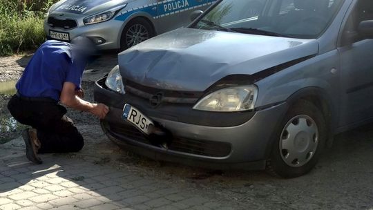 Zderzenie trzech pojazdów w Jaszczwi
